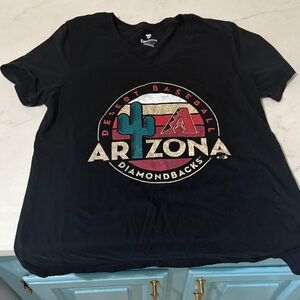 GUC Women’s Fanatics Black Arizona Diamondbacks Tee
